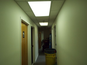 hallway before