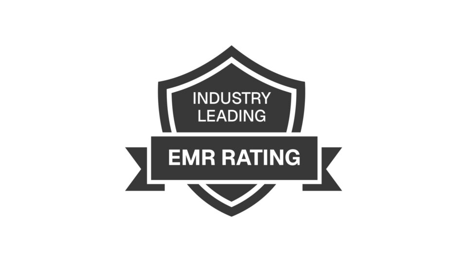 Industry Leading EMR Rating