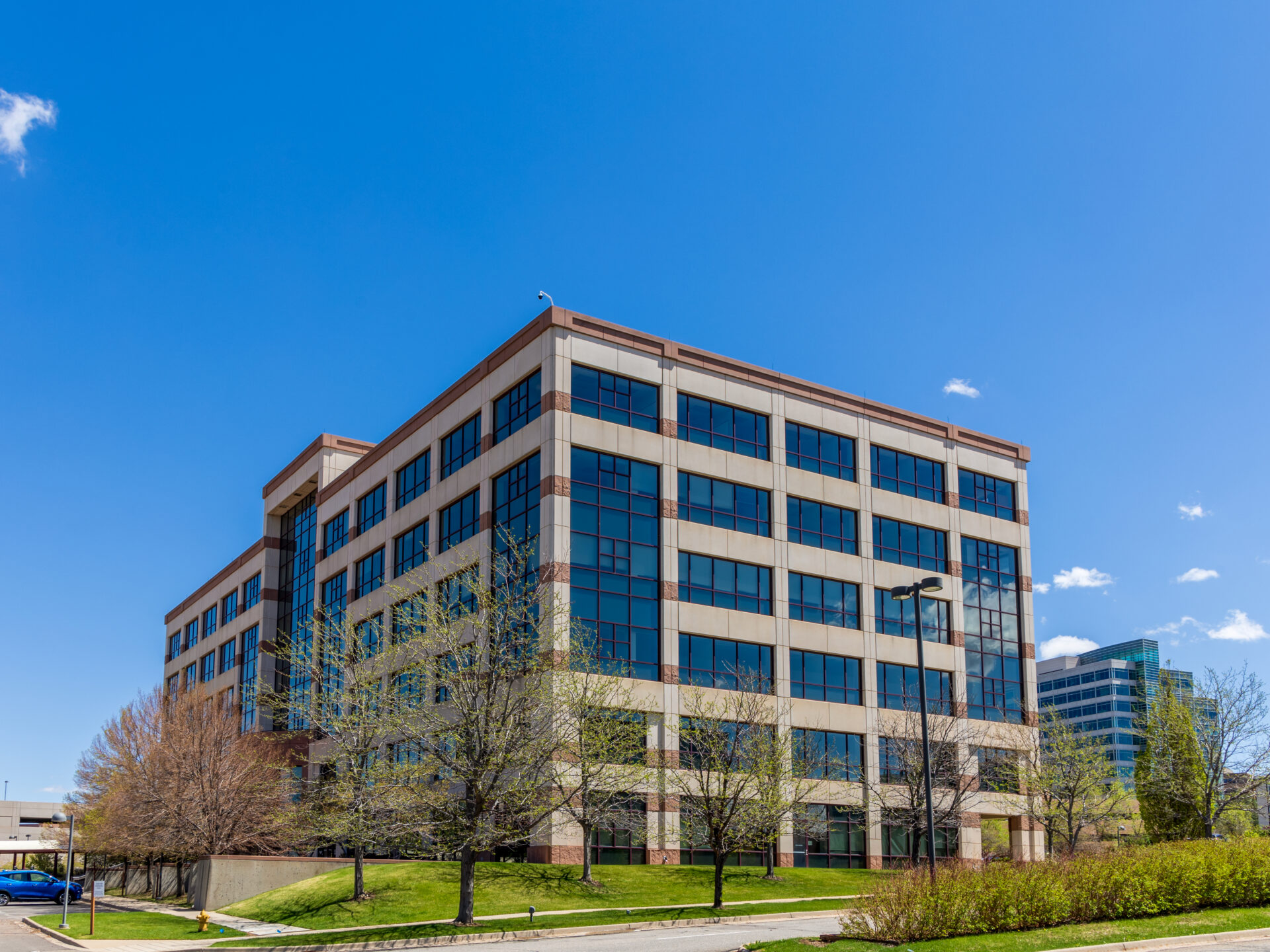 Highrise Office Buildings in the Denver Tech Center Business District, Colorado